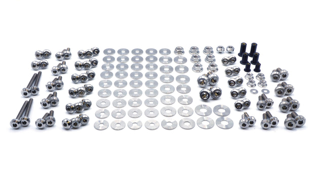Stage 2 Titanium Hardware Engine Bay Kit - BMW E9X 335i (2007-2013) - JSI Racing 