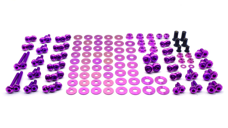 Stage 2 Titanium Hardware Engine Bay Kit - BMW E9X 335i (2007-2013) - JSI Racing 
