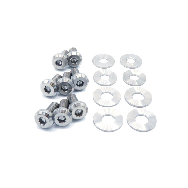 Titanium Hardware Trunk Kit - BMW E9X 335i (2007-2013) - JSI Racing 