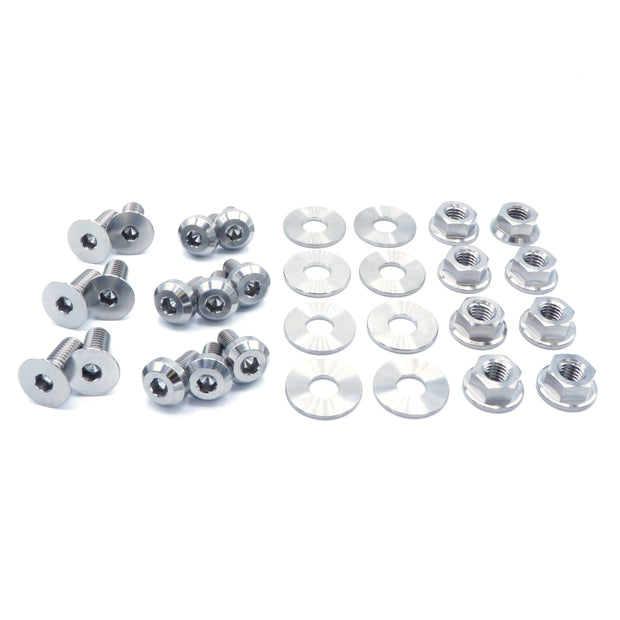 Titanium Hardware Door Kit - BMW E92 335i (2007-2013) - JSI Racing 