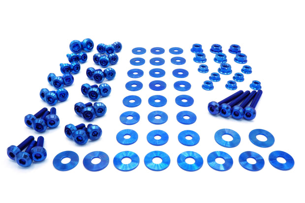 Stage 2 Titanium Hardware Engine Bay Kit - BMW E82 135i (2007-2012) - JSI Racing 
