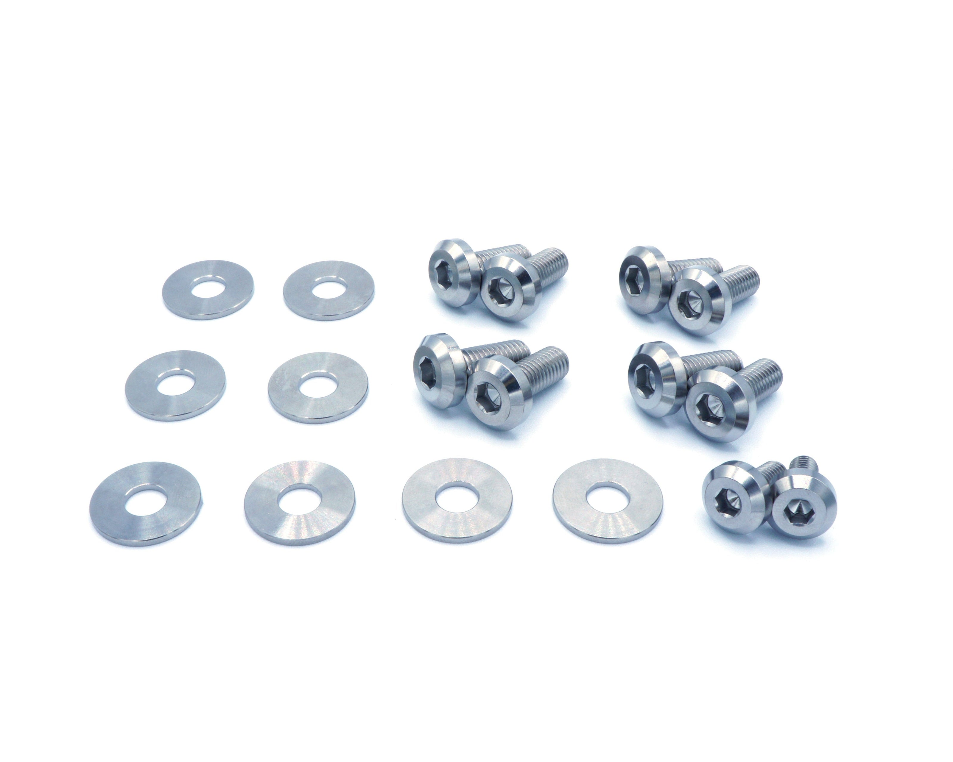 Titanium Hardware Trunk Kit - BMW E82 135i (2007-2012) - JSI Racing 