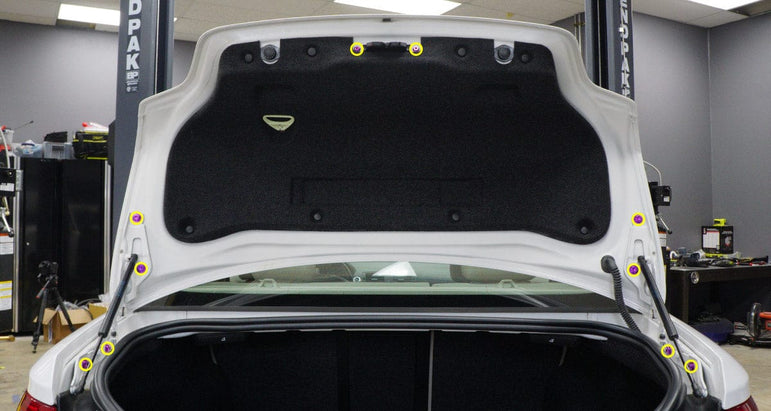 Titanium Hardware Trunk Kit - BMW E82 135i (2007-2012) - JSI Racing 
