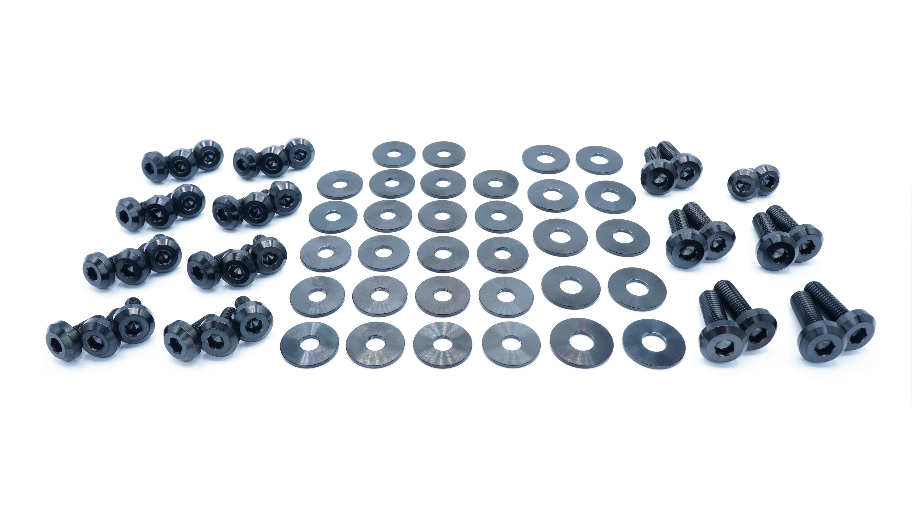 Stage 1 Titanium Hardware Engine Bay Kit - BMW F3X 335i (2012-2015) - JSI Racing 