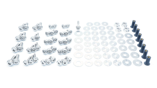 Stage 2 Titanium Hardware Engine Bay Kit - BMW F3X 335i (2012-2015) - JSI Racing 