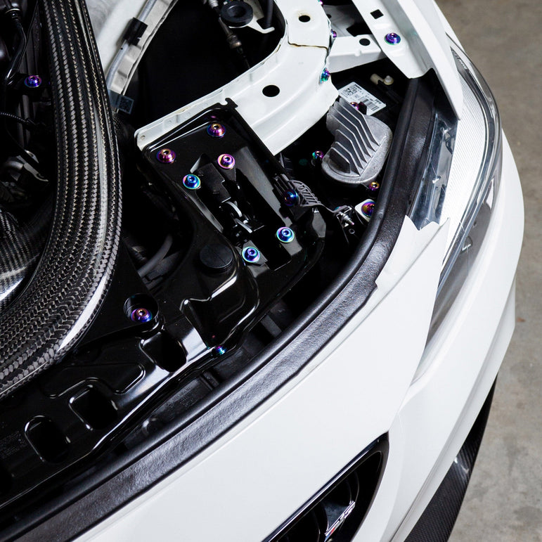 Stage 1 Titanium Hardware Engine Bay Kit - BMW F80 M3/M4 (2014-2020) - JSI Racing 