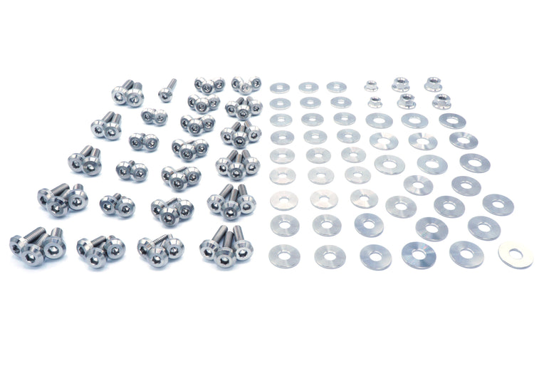 Stage 2 Titanium Hardware Engine Bay Kit - BMW F80 M3/M4 (2014-2020) - JSI Racing 