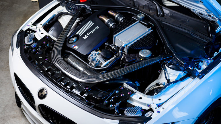 Stage 2 Titanium Hardware Engine Bay Kit - BMW F80 M3/M4 (2014-2020) - JSI Racing 