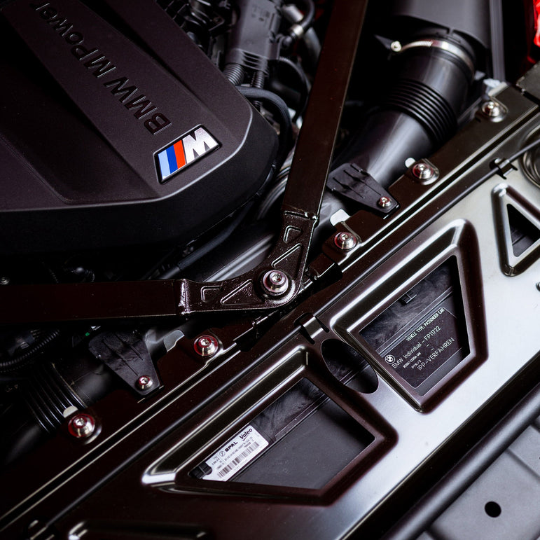 Stage 2 Titanium Hardware Engine Bay Kit - BMW G80 M3/M4 (2021+) - JSI Racing 