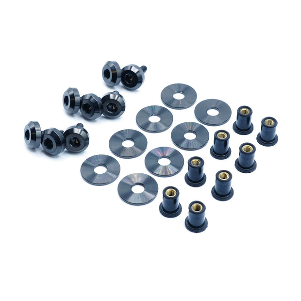 Titanium Hardware Trunk Kit - BMW G80 M3 (2021+) - JSI Racing 