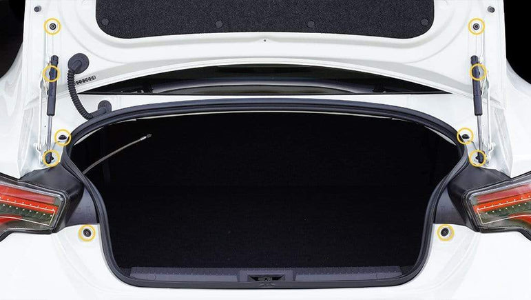 Titanium Hardware Trunk Kit - BRZ/GT86/FR-S (2013-2020) - JSI Racing 