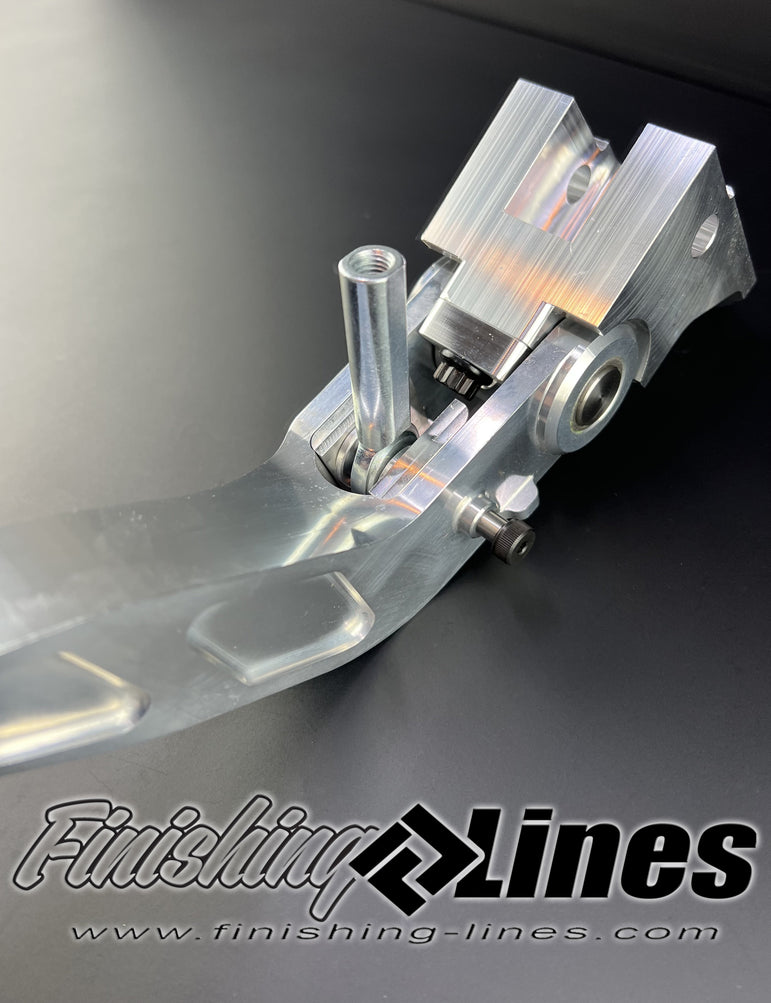 Finishing Lines EG Civic/DC Integra Billet Adjustable Brake Pedal - JSI Racing 