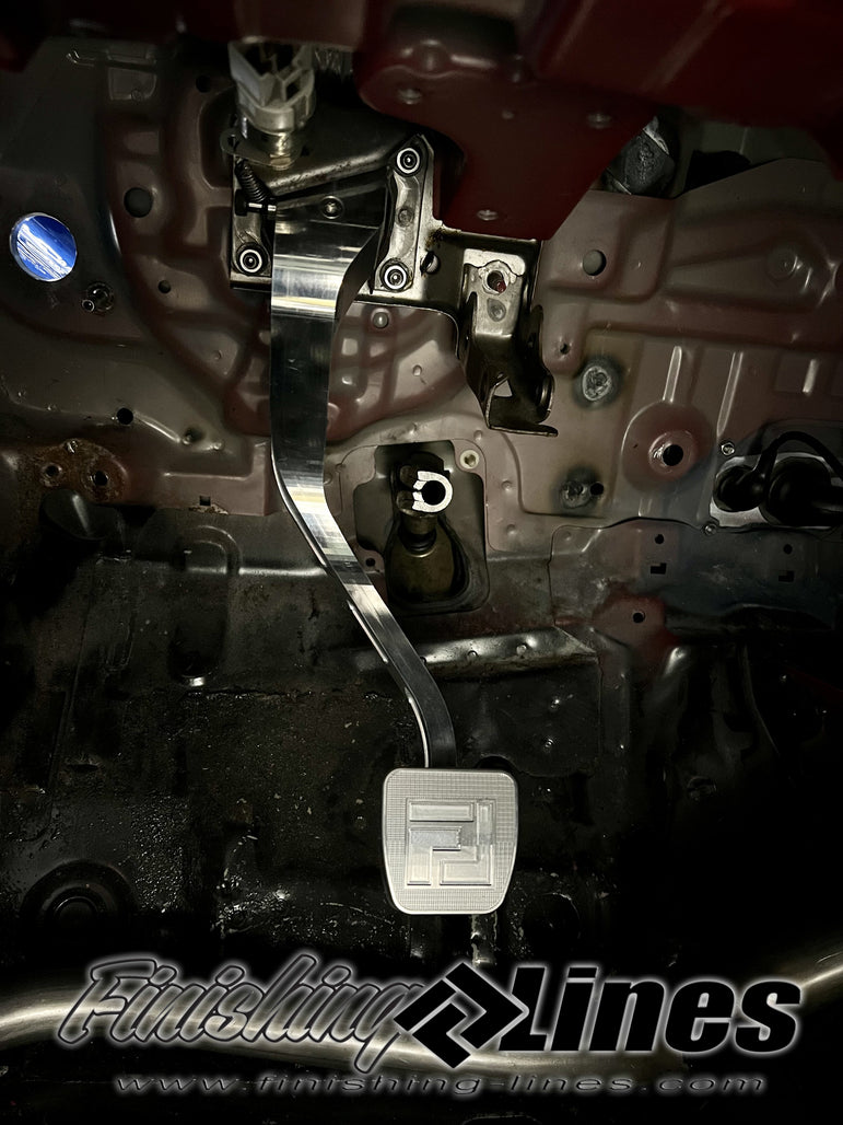 Finishing Lines EG Civic/DC Integra Billet Adjustable Brake Pedal - JSI Racing 