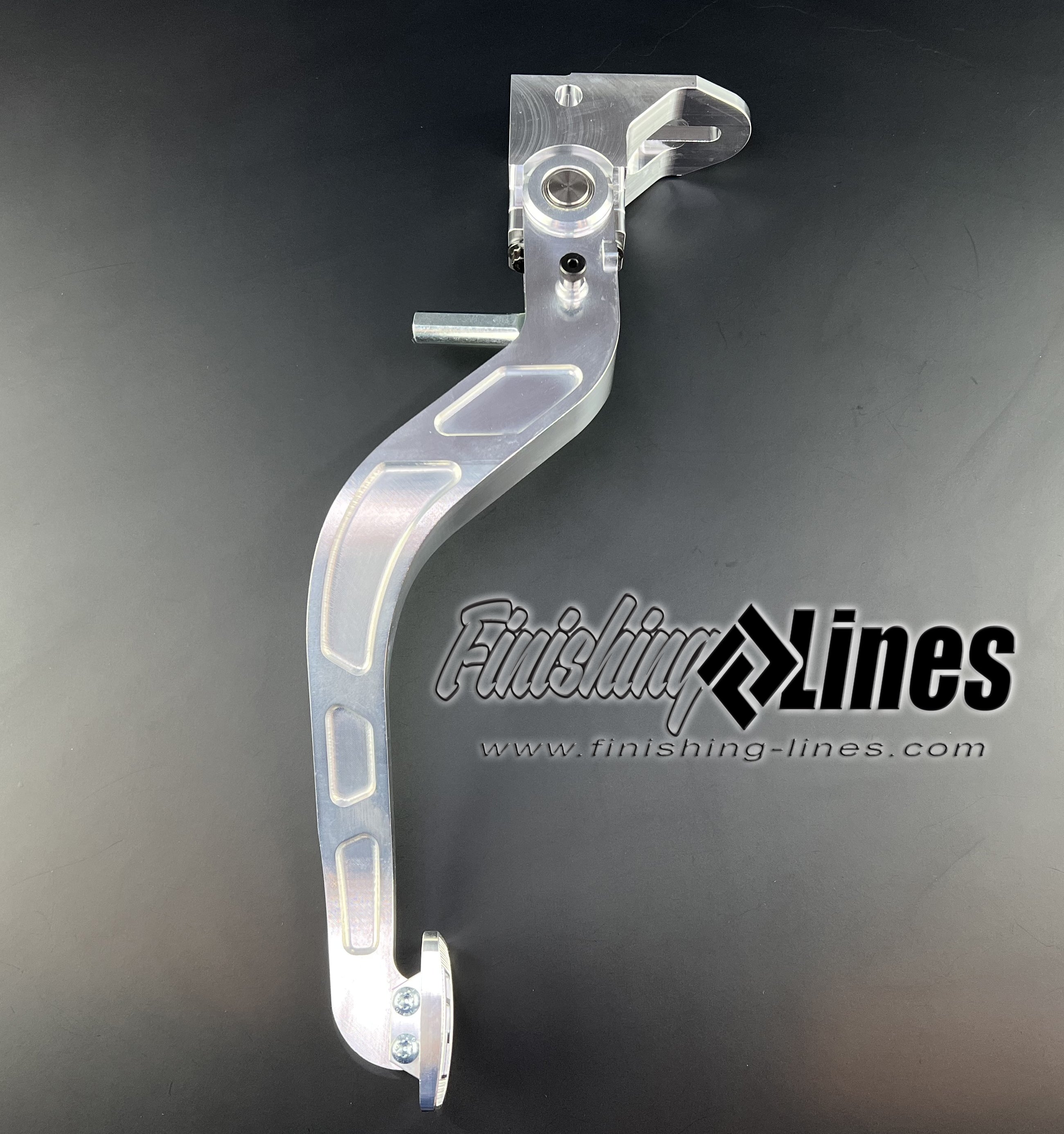 Finishing Lines EG Civic/DC Integra Billet Adjustable Brake Pedal - JSI Racing 