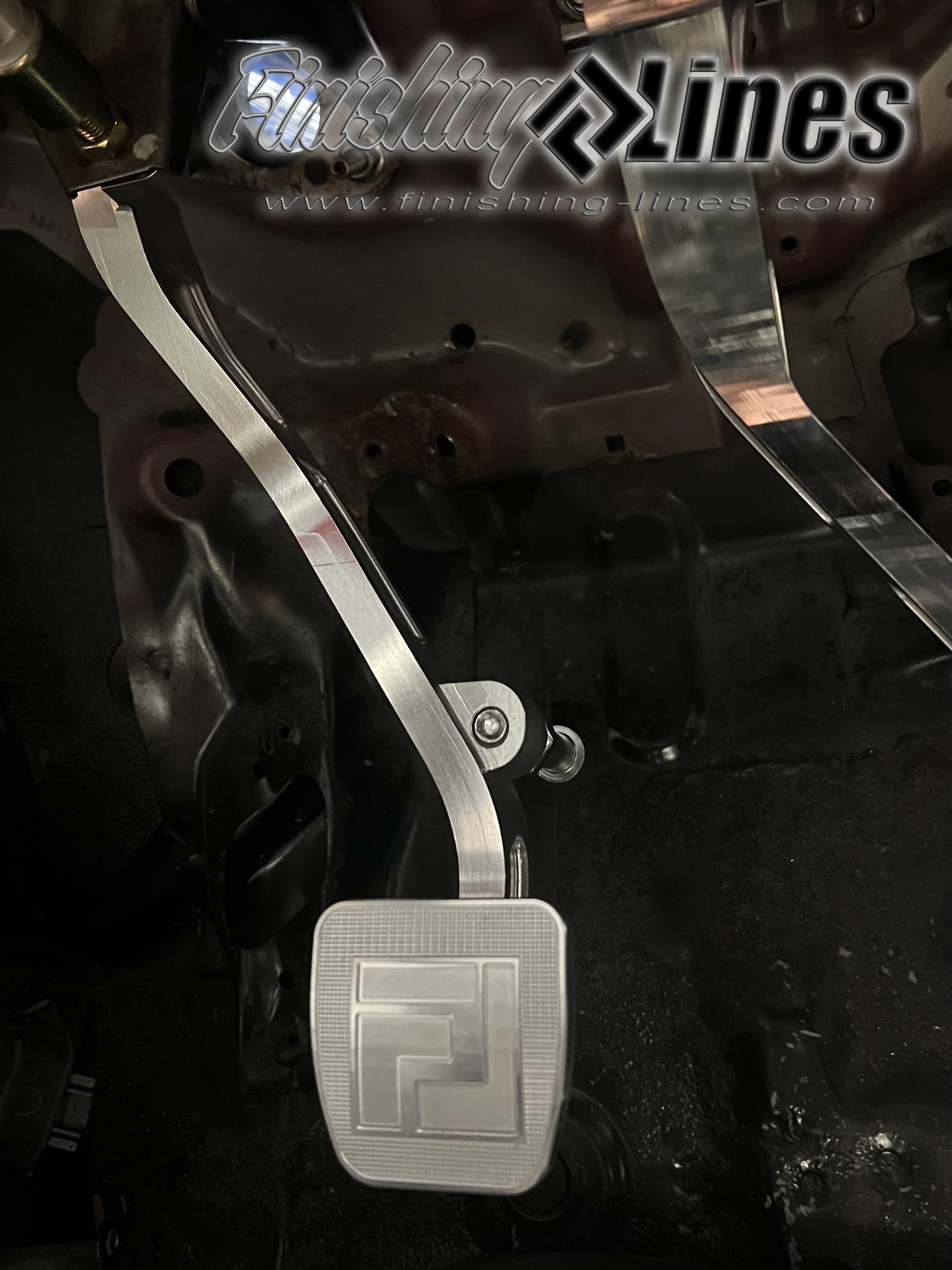 Finishing Lines Billet Clutch Pedal – Built-In Pedal Stop - JSI Racing 