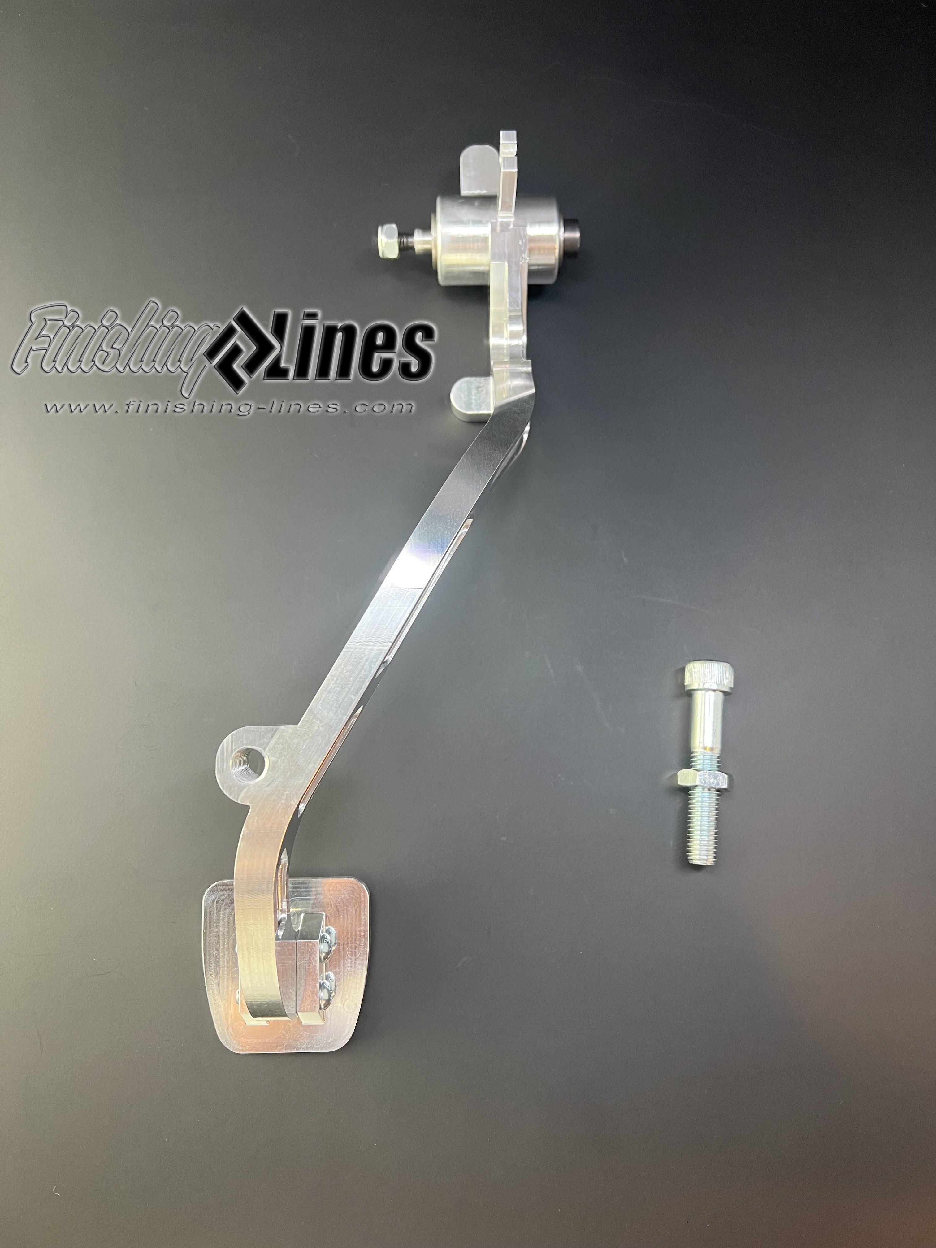 Finishing Lines Billet Clutch Pedal – Built-In Pedal Stop - JSI Racing 