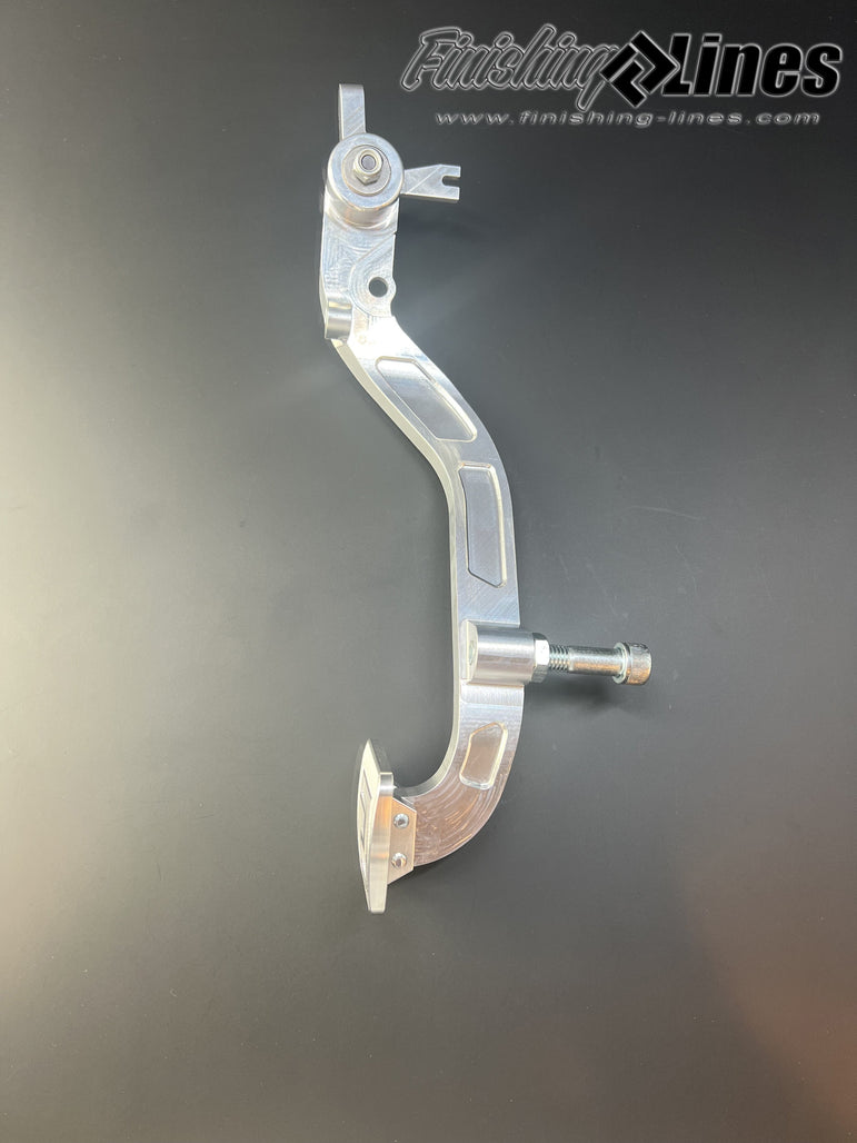 Finishing Lines Billet Clutch Pedal – Built-In Pedal Stop - JSI Racing 