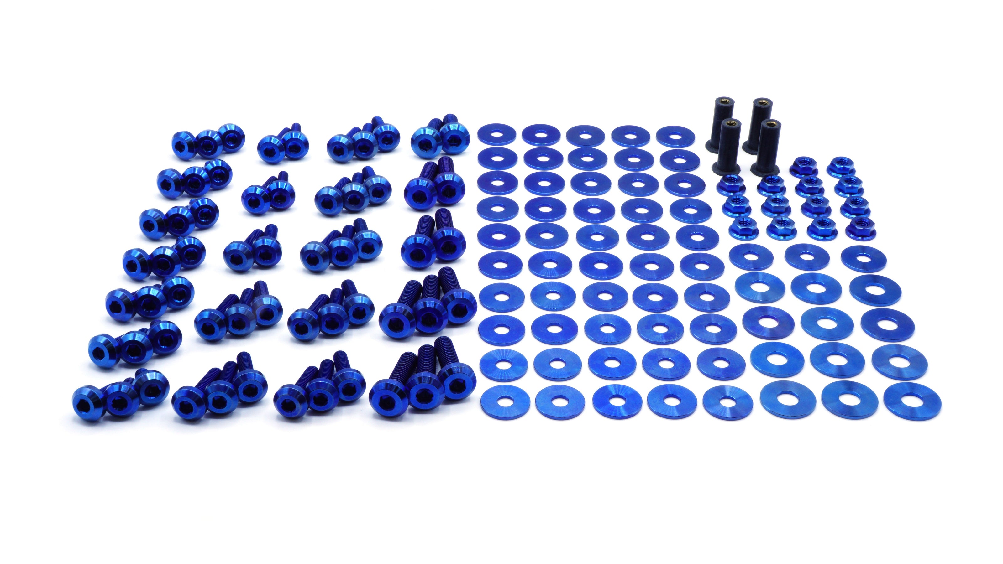 Stage 2 Titanium Hardware Engine Bay Kit - Chevrolet Camaro (2016-2024) - JSI Racing 