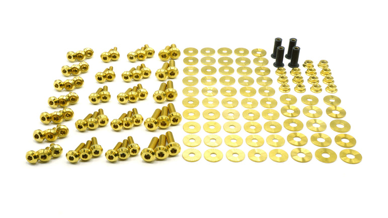 Stage 2 Titanium Hardware Engine Bay Kit - Chevrolet Camaro (2016-2024) - JSI Racing 