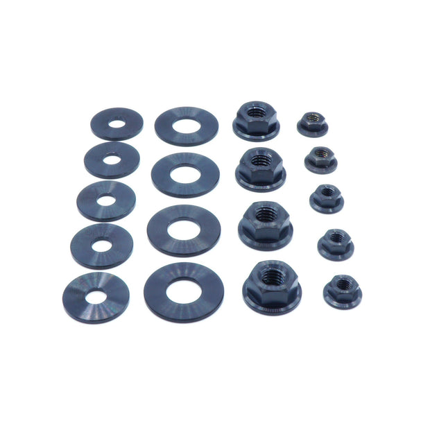 Titanium Hardware Vented Hood Kit - Chevrolet Camaro (2019-2024) - JSI Racing 