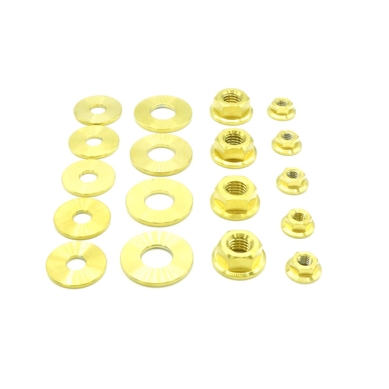 Titanium Hardware Vented Hood Kit - Chevrolet Camaro (2019-2024) - JSI Racing 