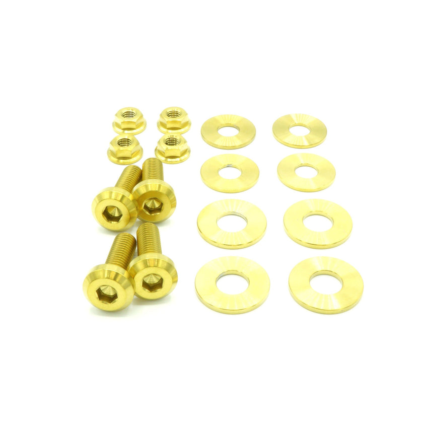 Stage 1 Titanium Hardware Trunk Kit - Chevrolet Camaro (2016-2024) - JSI Racing 
