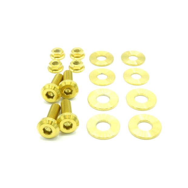 Stage 1 Titanium Hardware Trunk Kit - Chevrolet Camaro (2016-2024) - JSI Racing 