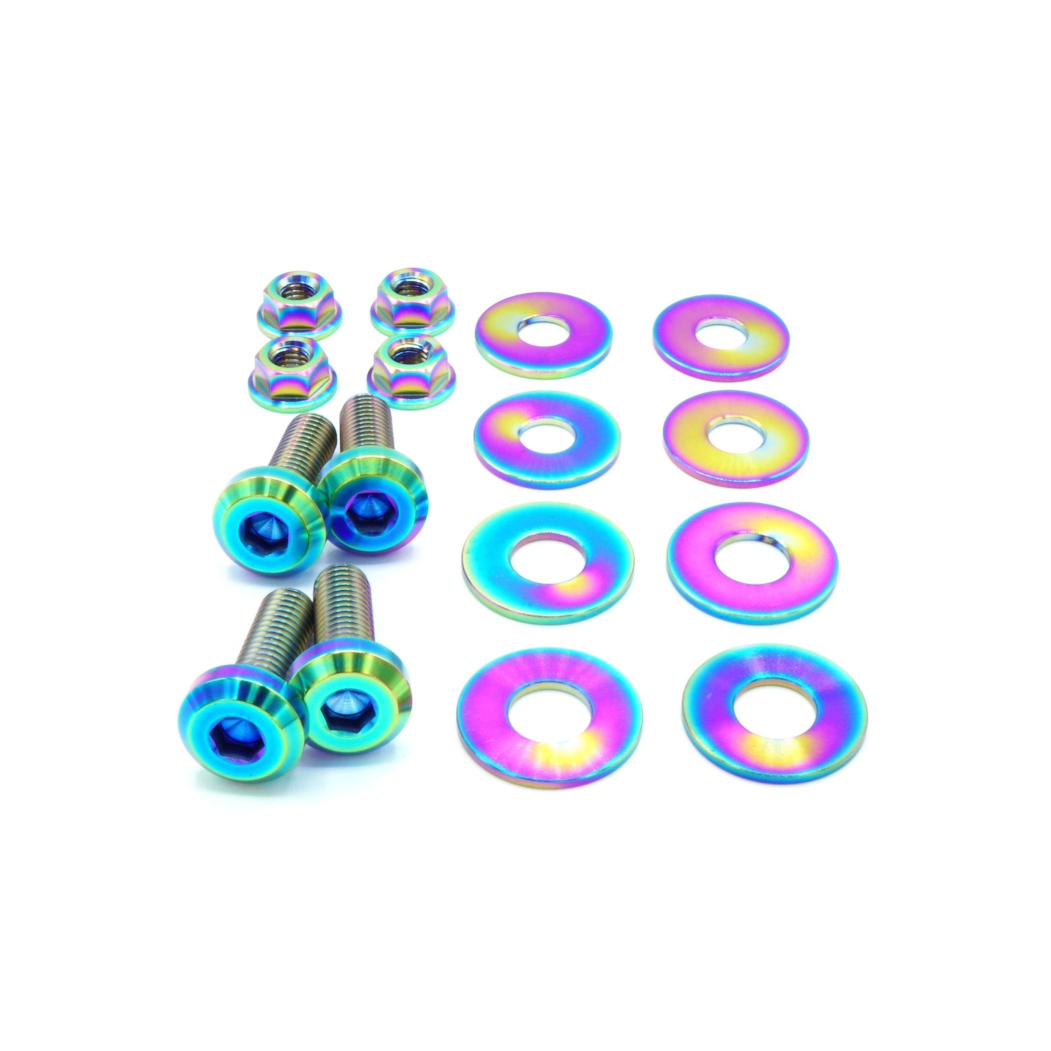 Stage 1 Titanium Hardware Trunk Kit - Chevrolet Camaro (2016-2024) - JSI Racing 