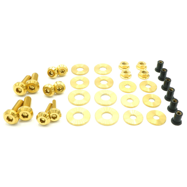Stage 2 Titanium Hardware Trunk Kit - Chevrolet Camaro (2016-2024) - JSI Racing 