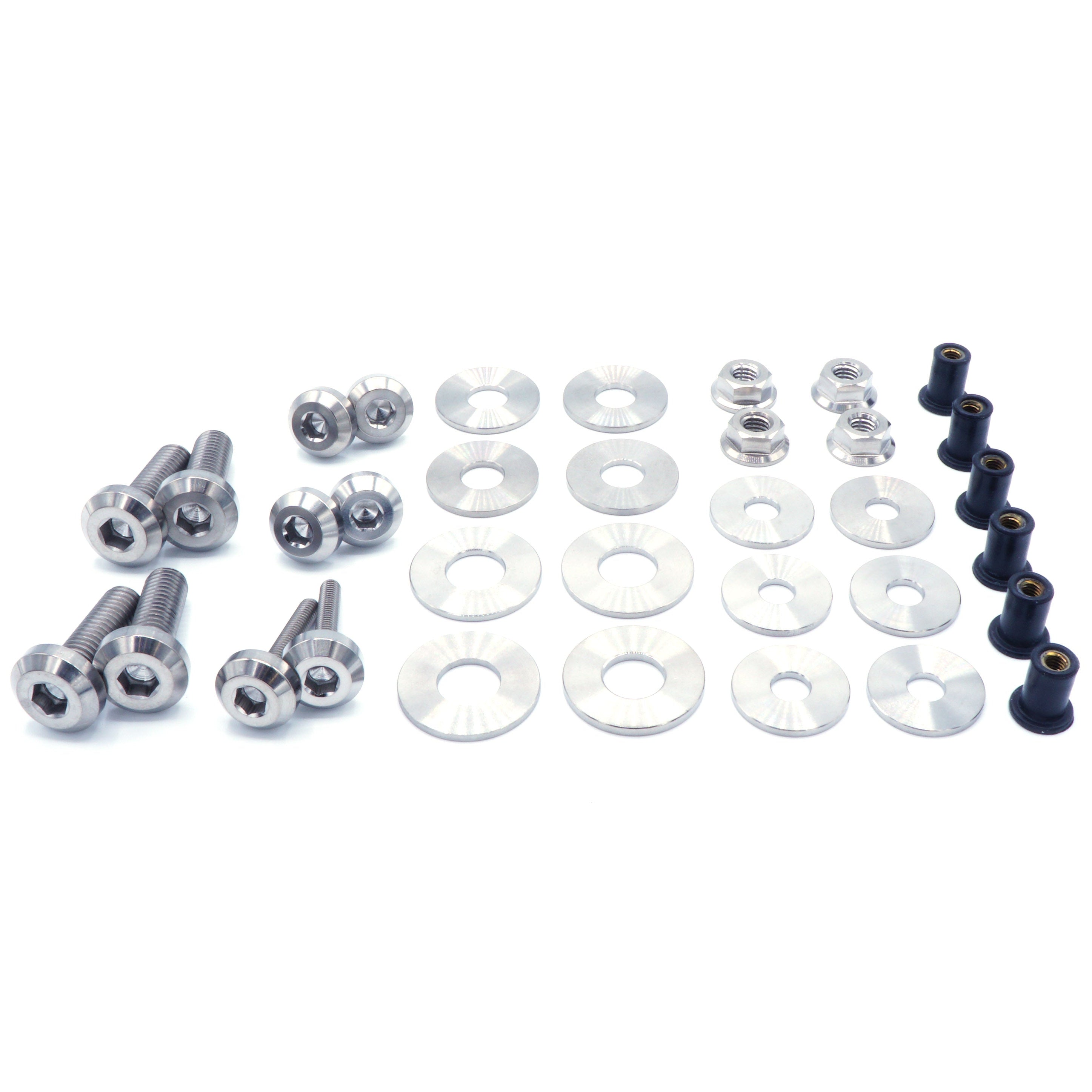 Stage 2 Titanium Hardware Trunk Kit - Chevrolet Camaro (2016-2024) - JSI Racing 