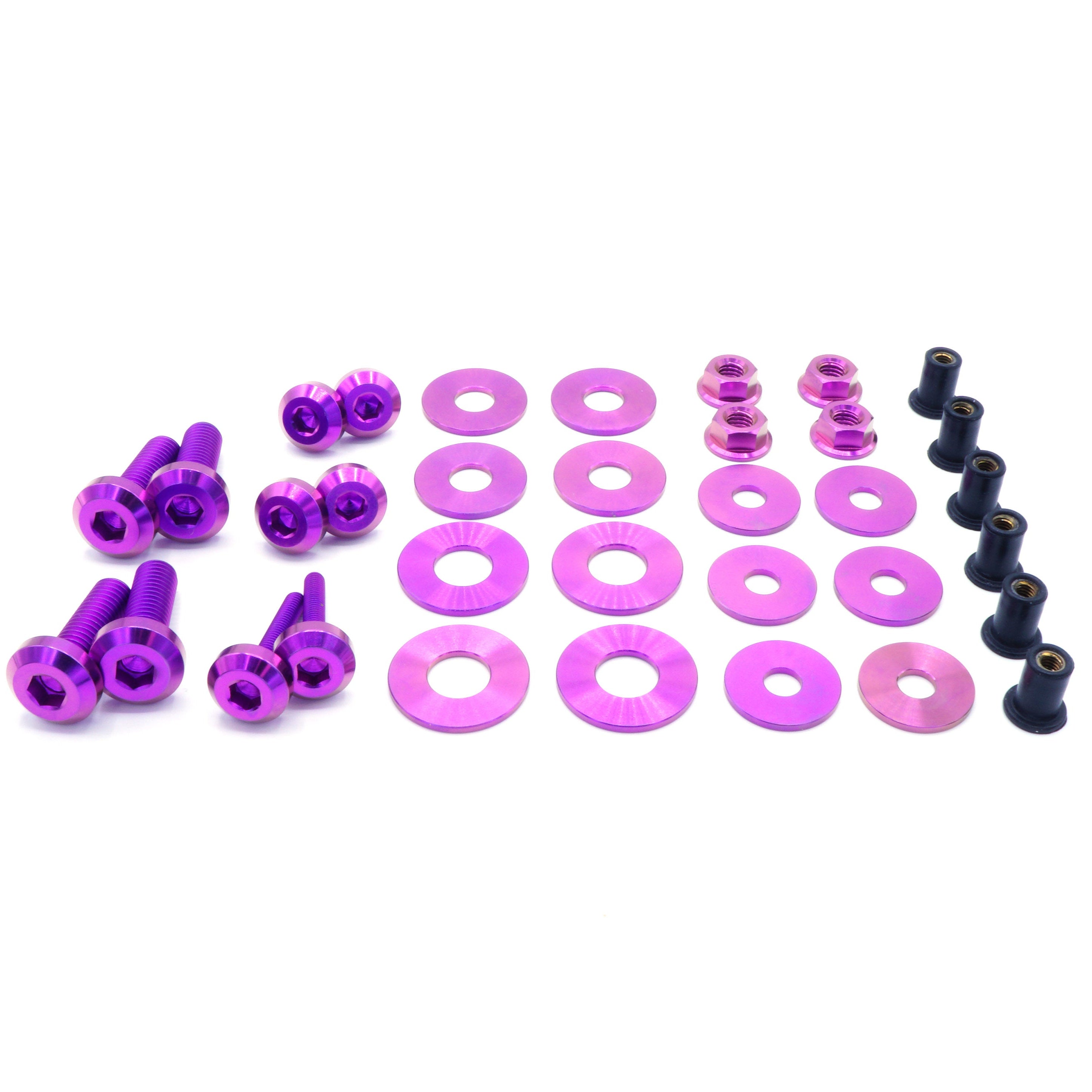 Stage 2 Titanium Hardware Trunk Kit - Chevrolet Camaro (2016-2024) - JSI Racing 