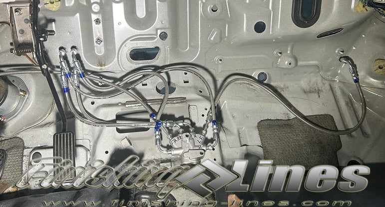 Finishing Lines 97–01 CR-V Full Tuck Brake Line Kit (Stock Master) - JSI Racing 