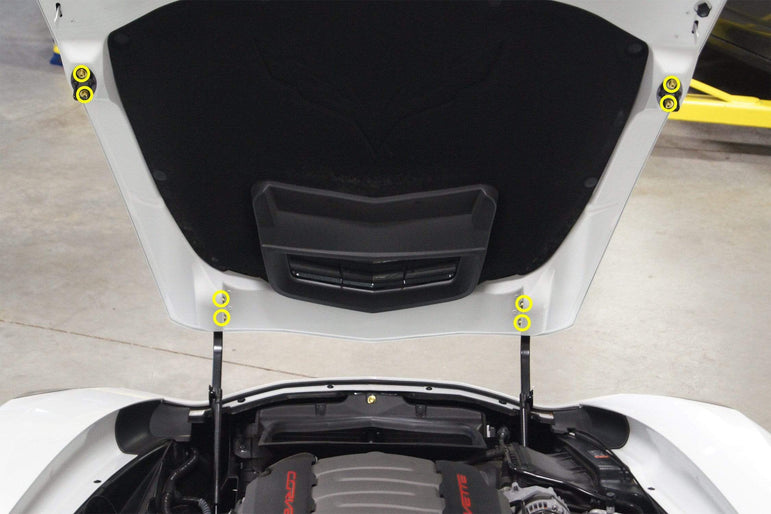 Chevrolet C7 Corvette (2014-2019) Titanium Engine Bay Kit - JSI Racing 