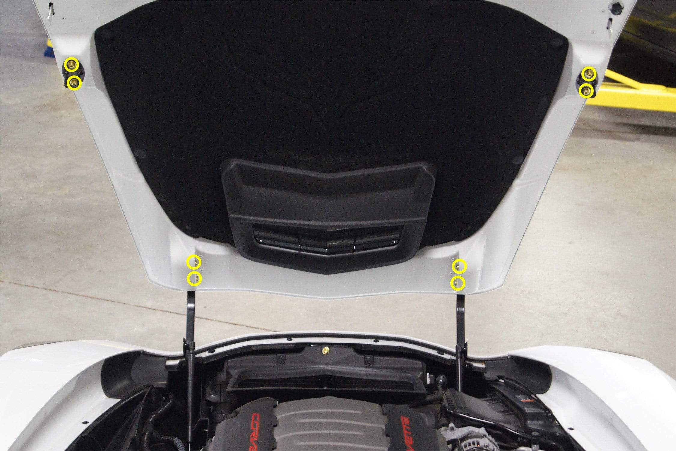 Chevrolet C7 Corvette (2014-2019) Titanium Engine Bay Kit - JSI Racing 