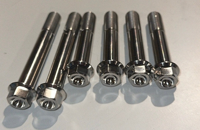 MRC Racing Components Honda/Acura K-Series Titanium Trans to Engine Bolt Kit Raw Finish MRC Racing Components