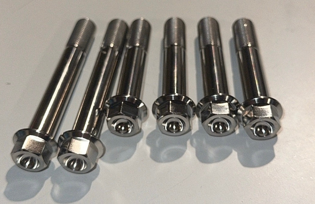 MRC Racing Components Honda/Acura K-Series Titanium Trans to Engine Bolt Kit Raw Finish MRC Racing Components