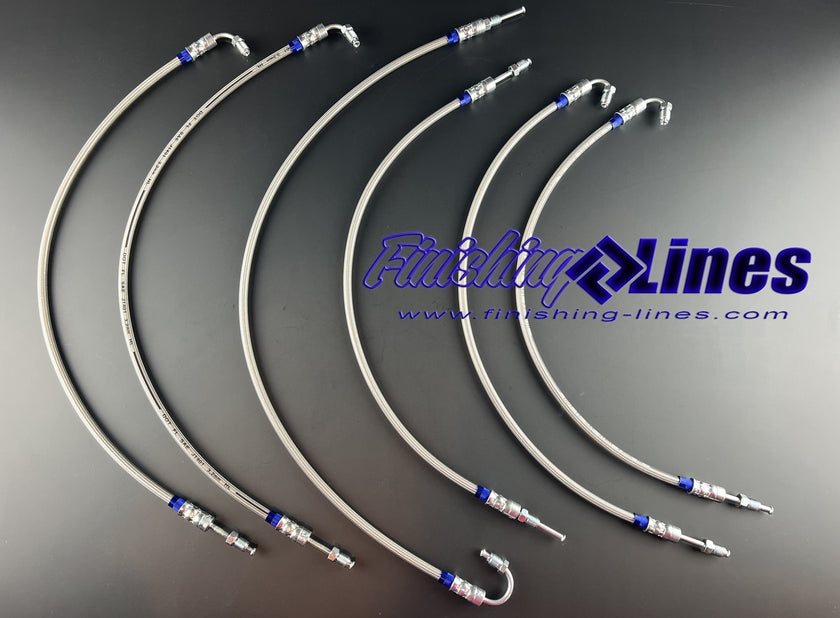Finishing Lines DA Mini-Tuck Brake Line Kit (Prop Valve Relocation) - JSI Racing 