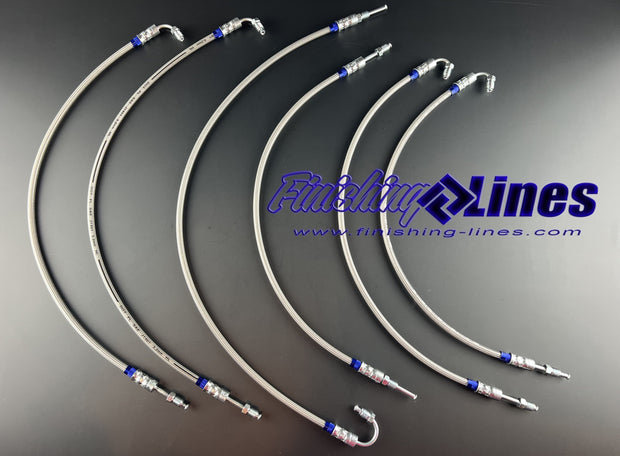 Finishing Lines DA Mini-Tuck Brake Line Kit (Prop Valve Relocation) - JSI Racing 