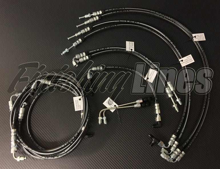 Finishing Lines DA Integra Full Tuck Brake Line Kit – Inline Staging Brake Provision - JSI Racing 