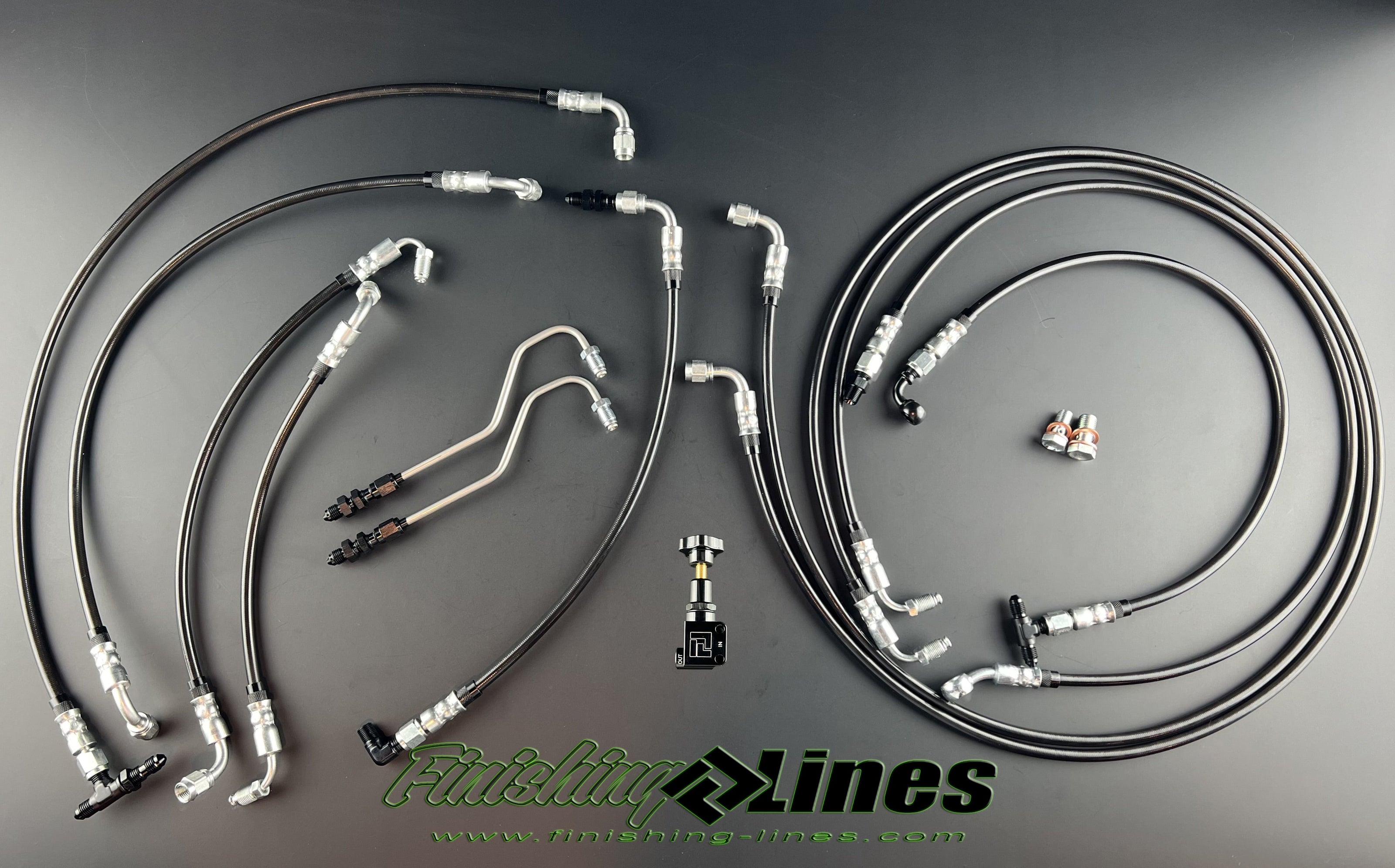 Finishing Lines DC2 Full Tuck Kit – Adj. Prop Valve & Staging Brake (Stock Master) - JSI Racing 