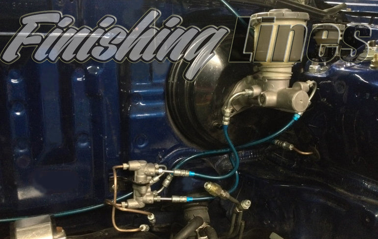 Finishing Lines DC Integra Mini-Tuck Brake Line Kit – Stock Master Cylinder (94–97) - JSI Racing 
