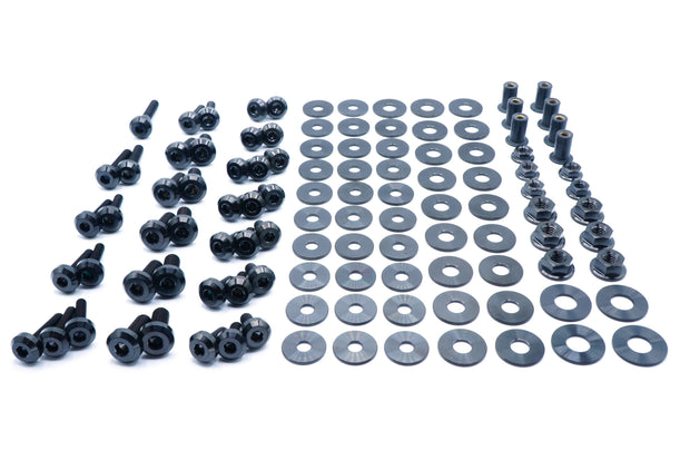 Stage 2 Titanium Hardware Engine Bay Kit - Dodge Charger (2015-2023) - JSI Racing 