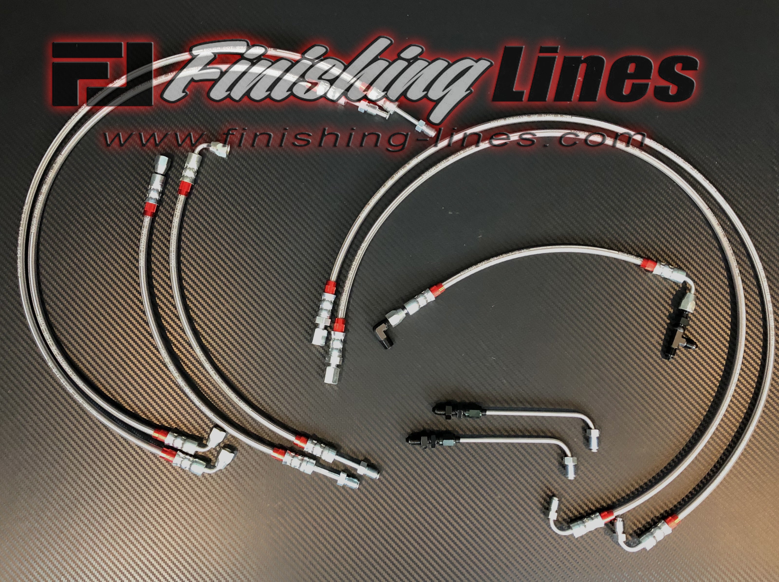 Finishing Lines DA Integra Full Tuck Brake Line Kit – Booster Delete - JSI Racing 