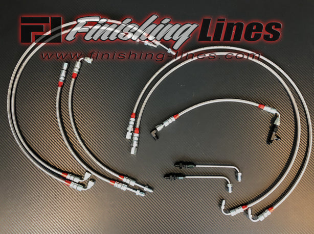 Finishing Lines DA Integra Full Tuck Brake Line Kit – Booster Delete - JSI Racing 