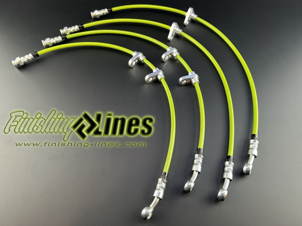 Finishing Lines DA Integra Caliper Hose Set - JSI Racing 
