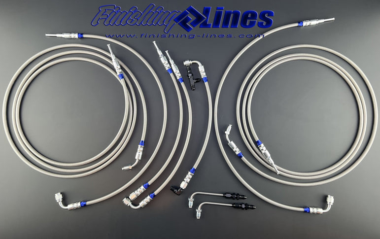 Finishing Lines EF/CRX Full Tuck Brake Line Kit – Booster Delete - JSI Racing 
