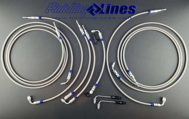 Finishing Lines EF/CRX Full Tuck Brake Line Kit – Booster Delete - JSI Racing 