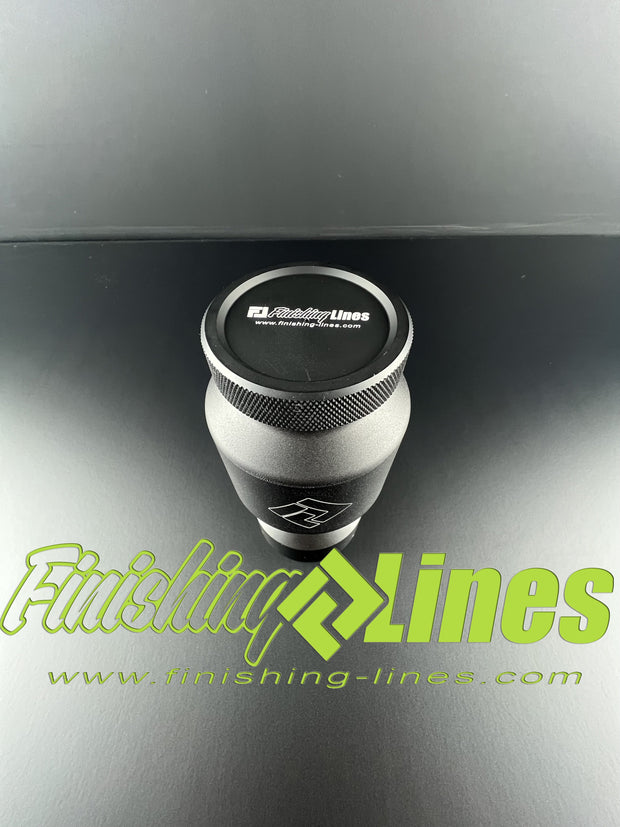 Finishing Lines Black Billet Reservoir – EF/CRX Stock Master Cylinder - JSI Racing 