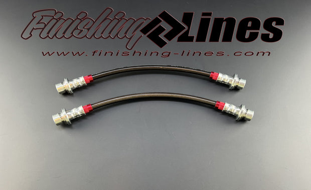 Finishing Lines EG Civic Rear Drum Hose Pair - JSI Racing 