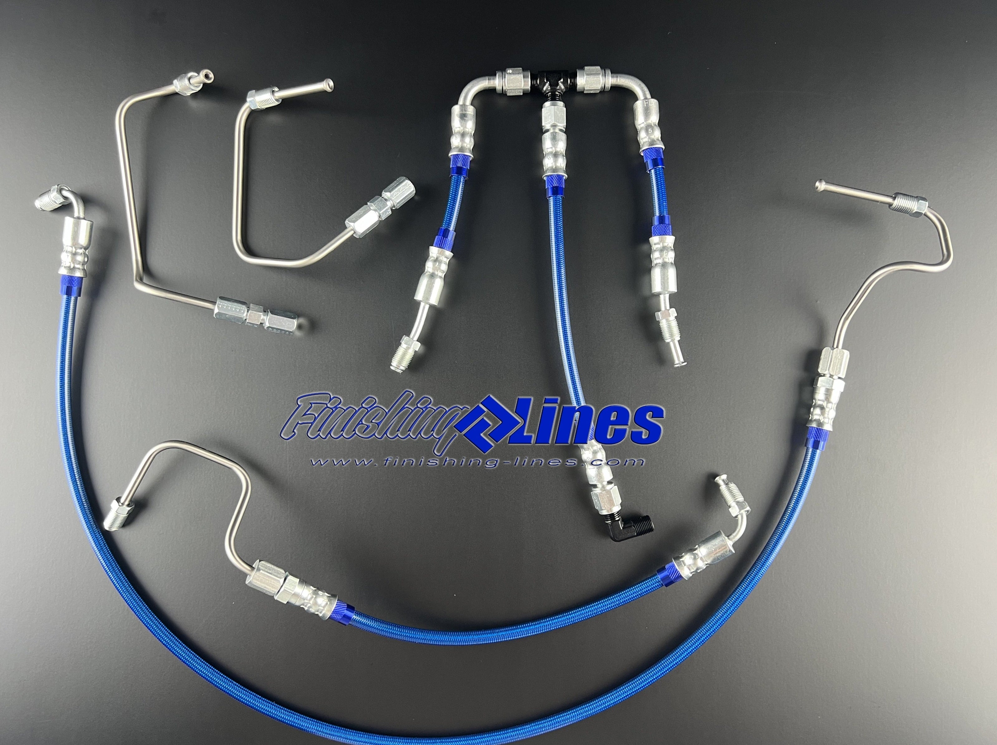 Finishing Lines EG Civic / DC Integra Mini Tuck Brake Line Kit – Booster Delete - JSI Racing 